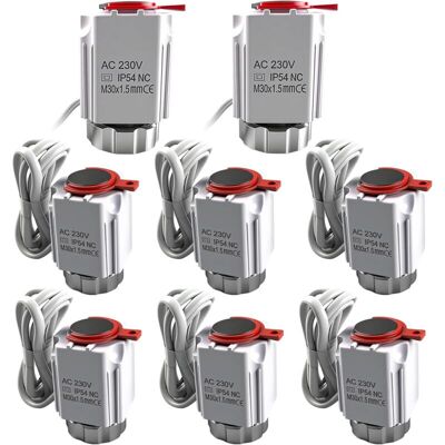 OEM Servomotor Para Calefacción Por Suelo Radiante 230 V Nc – Va80, Rosca M30×1,5 Mm, Normalmente Cerrado, Para Cuadros De Distribución Eléctrica. OEM Servomotor Para Calefacción Por Suelo Radiante 230 V Nc – Va80, Rosca M30×1,5 Mm, Normalmente Cerrado, Para Cuadros De Distribución Eléctrica.