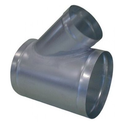 Té Ventilación Aldes To 45° Acero Galvanizado 315 Mm 125 Mm Té Ventilación Aldes To 45° Acero Galvanizado 315 Mm 125 Mm
