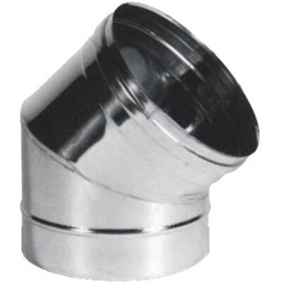 Codo De Acero Inoxidable De Sectores 45° 20 Maral Codo De Acero Inoxidable De Sectores 45° 20 Maral