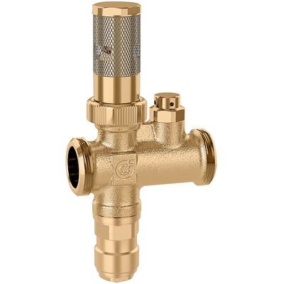 Válvula De Drenaje De Anticongelante Con Sistema De Sensor De Aire Ø1" Caleffi 108612 1" Válvula De Drenaje De Anticongelante Con Sistema De Sensor De Aire Ø1" Caleffi 108612 1"