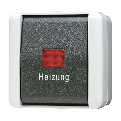 Jung 806 HW - Interruptor de calefacción - Empotrado, 250V, 10AX Jung 806 HW - Interruptor de calefacción - Empotrado, 250V, 10AX