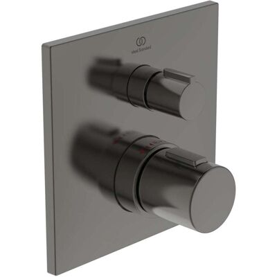 Ideal - Termostato Individual Ceratherm C100 Up Kit 2 Magnéticos Gris Estándar Ideal - Termostato Individual Ceratherm C100 Up Kit 2 Magnéticos Gris Estándar