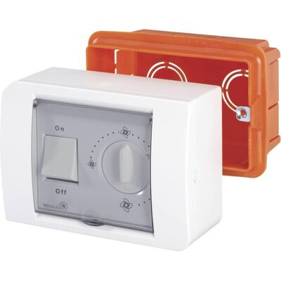 Wallair - R10 - White - Flush-mounted - Regulador de velocidad Wallair - R10 - White - Flush-mounted - Regulador de velocidad