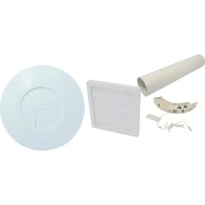 BUDERUS Bosch Accesorio Ventilación Descentralizada La60 Juego Completo De Ventilador-extracción De Aire-la60, 7735600384 BUDERUS Bosch Accesorio Ventilación Descentralizada La60 Juego Completo De Ventilador-extracción De Aire-la60, 7735600384