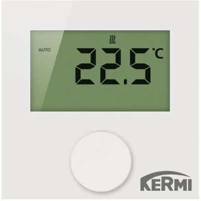 Kermi X-net Regulador De Pared Lcd 230 V, Regulador De Temperatura Ambiente Con Pantalla Lc, Sfeer001230 Kermi X-net Regulador De Pared Lcd 230 V, Regulador De Temperatura Ambiente Con Pantalla Lc, Sfeer001230
