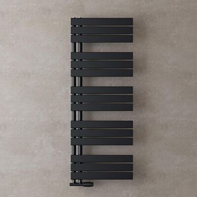 Doporro - 131x50cm - Antracita - Baño - Radiator Doporro - 131x50cm - Antracita - Baño - Radiator