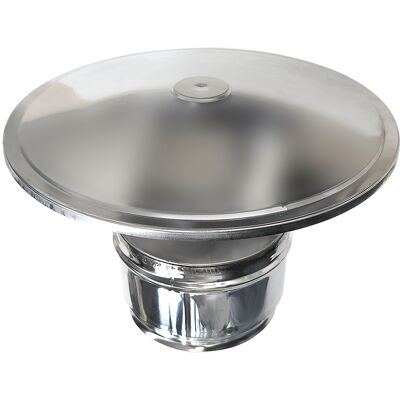 MBM Chimenea Tubo Coaxial Inox D. 80/130 Terminal Vertical Estufa De Pellets Ce Made In Italy MBM Chimenea Tubo Coaxial Inox D. 80/130 Terminal Vertical Estufa De Pellets Ce Made In Italy