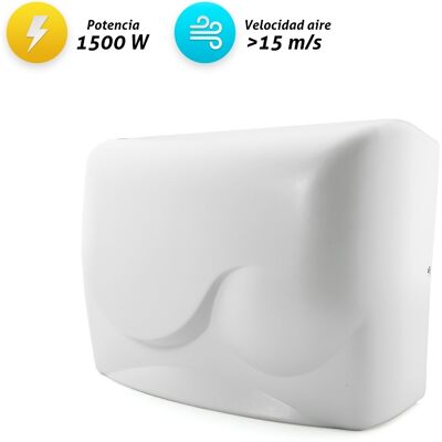 MUNDOCLIMA Secamanos Automático Blanco Mu-sec-588b MUNDOCLIMA Secamanos Automático Blanco Mu-sec-588b