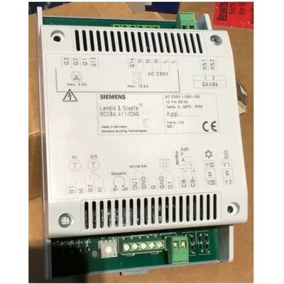 Siemens - Rce86.411/cng Controlador De Temperatura Ambiente Siemens - Rce86.411/cng Controlador De Temperatura Ambiente