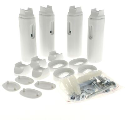Kit de montaje en pared para toalleros Atlantic Kit de montaje en pared para toalleros Atlantic