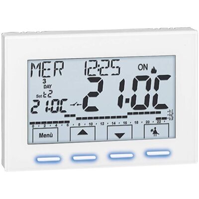 Caleffi 738427 Termostato digital de ambiente - Calefacción y refrigeración Caleffi 738427 Termostato digital de ambiente - Calefacción y refrigeración