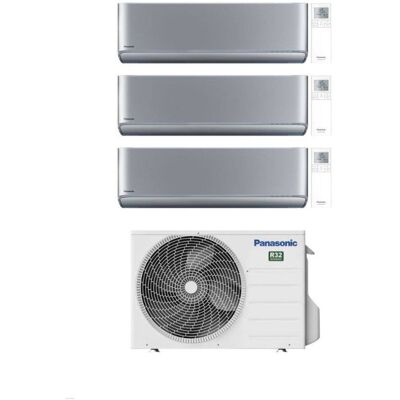 Aire Acondicionado Panasonic Etherea Silver 6.8 Kw Refrigeración 8.5 Kw Calefacción Aire Acondicionado Panasonic Etherea Silver 6.8 Kw Refrigeración 8.5 Kw Calefacción
