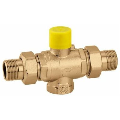 Caleffi - Modelo 6480 Válvula de zona esférica de tres vías Caleffi - Modelo 6480 Válvula de zona esférica de tres vías
