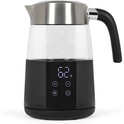Bouilloire Électrique Livoo 1,7 L, Température Variable, Écran Digital, Noir Bouilloire Électrique Livoo 1,7 L, Température Variable, Écran Digital, Noir