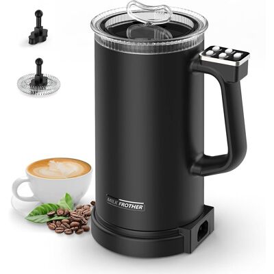 OEM Espumador De Leche Eléctrico 4 En 1 De 500 W Y 350 Ml, Calentador De Leche Con Revestimiento Antiadherente Automático, Espuma Caliente Y Fría Para Capuchino, Macchiato, Latte Y Chocolate. OEM Espumador De Leche Eléctrico 4 En 1 De 500 W Y 350 Ml, Calentador De Leche Con Revestimiento Antiadherente Automático, Espuma Caliente Y Fría Para Capuchino, Macchiato, Latte Y Chocolate.