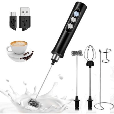 OEM Espumador De Leche Portátil Para Café, Espumador De Leche Eléctrico, Espumador De Leche Recargable Por Usb Con Soporte OEM Espumador De Leche Portátil Para Café, Espumador De Leche Eléctrico, Espumador De Leche Recargable Por Usb Con Soporte