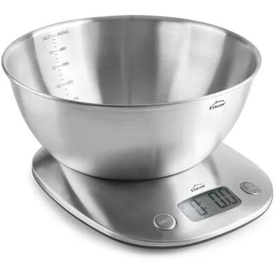 Báscula De Cocina Lacor Just Bol Extraíble Duradera Báscula De Cocina Lacor Just Bol Extraíble Duradera