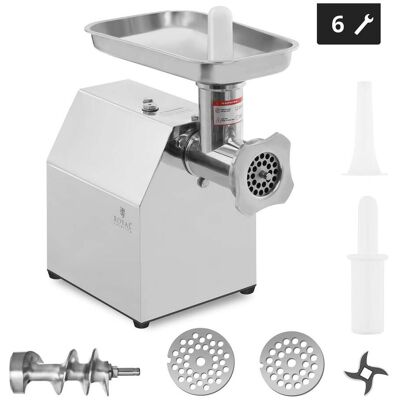 HELLOSHOP26 Picadora De Carne De Acero Inoxidable Función De Retroceso 140 Kg/h Potencia: 850 Vatios 140001955 HELLOSHOP26 Picadora De Carne De Acero Inoxidable Función De Retroceso 140 Kg/h Potencia: 850 Vatios 140001955