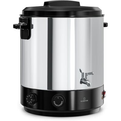 Klarstein Biggie Máquina Para Conservas Y Vino Caliente 25 Litros 30-110 °c 1800 W Acero Inoxidable Klarstein Biggie Máquina Para Conservas Y Vino Caliente 25 Litros 30-110 °c 1800 W Acero Inoxidable
