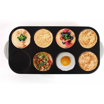 LIVOO Crêpière Maxi Crêpes / Pancakes Party Avec Revêtement Anti-adhésif - 8 Personnes - 1500w LIVOO Crêpière Maxi Crêpes / Pancakes Party Avec Revêtement Anti-adhésif - 8 Personnes - 1500w