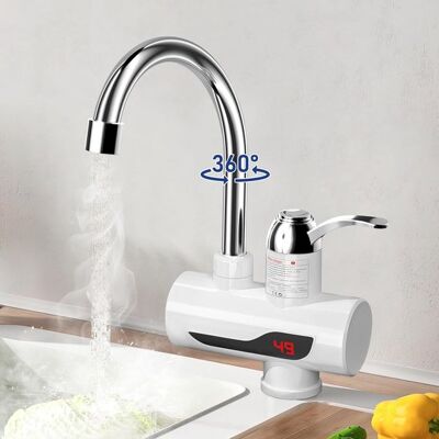 OEM Grifo Eléctrico Para Agua Caliente Instantánea, Grifo Led Para La Cocina, 3000 W, 30-60 °c, Grifo Eléctrico Con Calentador Instantáneo OEM Grifo Eléctrico Para Agua Caliente Instantánea, Grifo Led Para La Cocina, 3000 W, 30-60 °c, Grifo Eléctrico Con Calentador Instantáneo