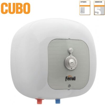 FERROLI - Cubo SG 15S - 15 L - Bajo fregadero - Calentador eléctrico de agua FERROLI - Cubo SG 15S - 15 L - Bajo fregadero - Calentador eléctrico de agua