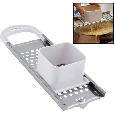 OEM Hicook Machine À Spaetzle En Acier Inoxydable Spaetzle Noodle Dumpling Maker Avec Poussoir De Sécurité OEM Hicook Machine À Spaetzle En Acier Inoxydable Spaetzle Noodle Dumpling Maker Avec Poussoir De Sécurité