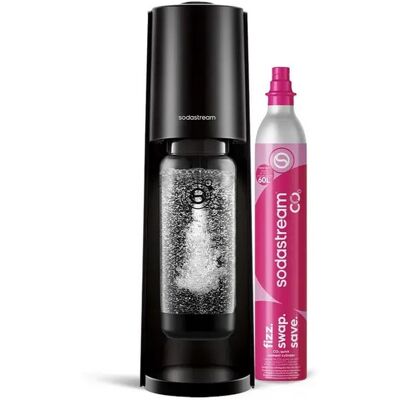Máquina De Soda Y Agua Con Gas Sodastream 1l Clásica Negra Máquina De Soda Y Agua Con Gas Sodastream 1l Clásica Negra