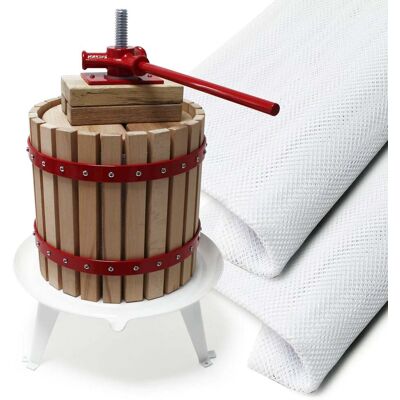 HELLOSHOP26 Prensa De Frutas De 6 Litros Con 3 Bolsas De Prensado Para Frutas Vino Y Manzanas 160000558 HELLOSHOP26 Prensa De Frutas De 6 Litros Con 3 Bolsas De Prensado Para Frutas Vino Y Manzanas 160000558