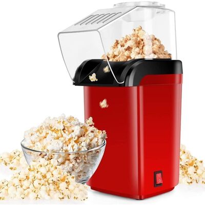 OEM Machine À Pop-corn À Air Chaud Machine À Pop-corn Électrique Sans Huile (avec Doseur Et Couvercle) (rouge) OEM Machine À Pop-corn À Air Chaud Machine À Pop-corn Électrique Sans Huile (avec Doseur Et Couvercle) (rouge)