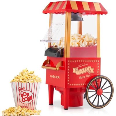 OEM Machine À Pop-corn Popper - Revêtement Antiadhésif Et Pop-corn Prêt En 2 Minutes - Style Rétro - 1200 W - Rouge OEM Machine À Pop-corn Popper - Revêtement Antiadhésif Et Pop-corn Prêt En 2 Minutes - Style Rétro - 1200 W - Rouge