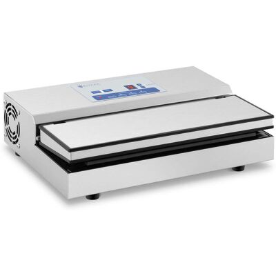 Helloshop26 - Máquina De Vacío De Alimentos 440 Vatios 31 Cm Acero Inoxidable Helloshop26 - Máquina De Vacío De Alimentos 440 Vatios 31 Cm Acero Inoxidable