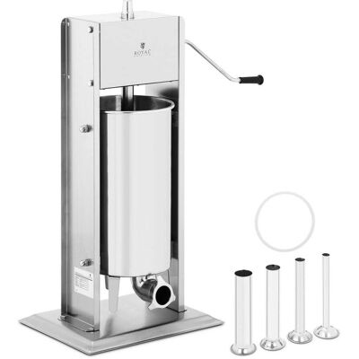 HELLOSHOP26 Embutidora Vertical De 4 Tubos De Llenado 15 Litros 140003129 HELLOSHOP26 Embutidora Vertical De 4 Tubos De Llenado 15 Litros 140003129