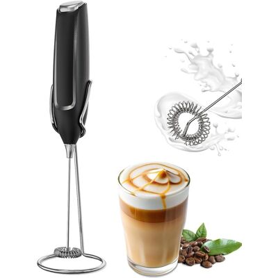 OEM Espumador De Leche Eléctrico, Mini Batidor De Acero Inoxidable, Motor Extra Potente, Ideal Para Café, Café Con Leche, Capuchino Y Chocolate Caliente. OEM Espumador De Leche Eléctrico, Mini Batidor De Acero Inoxidable, Motor Extra Potente, Ideal Para Café, Café Con Leche, Capuchino Y Chocolate Caliente.