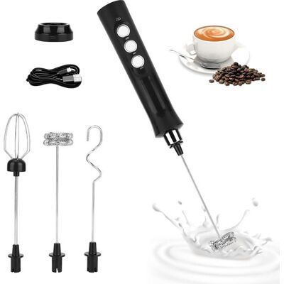 OEM Espumador De Leche Eléctrico Recargable Por Usb,3 Velocidades Ajustables,espumador Manual Con Agitadores De Café,chocolate Caliente OEM Espumador De Leche Eléctrico Recargable Por Usb,3 Velocidades Ajustables,espumador Manual Con Agitadores De Café,chocolate Caliente
