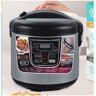 TRADE SHOP TRAESIO Cocedor de arroz hervidor eléctrico 900W 6 lt cocedor de arroz risotto TX-8258