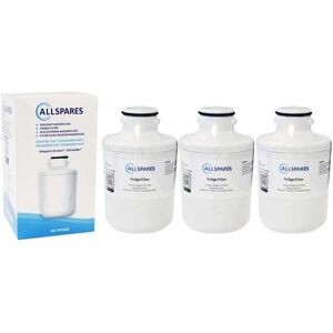 Filtros De Agua Allspares (3 Unidades) Para Refrigeradores Americanos (de Dos Puertas) Compatibles Con Wpro 482000091353 / C00300448 Filtros De Agua Allspares (3 Unidades) Para Refrigeradores Americanos (de Dos Puertas) Compatibles Con Wpro 482000091353 / C00300448
