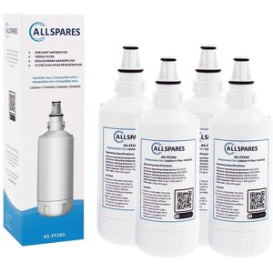 Allspares - Filtro De Agua (4 Unidades) Para Frigorífico Compatible Con Liebherr 7440002 Allspares - Filtro De Agua (4 Unidades) Para Frigorífico Compatible Con Liebherr 7440002