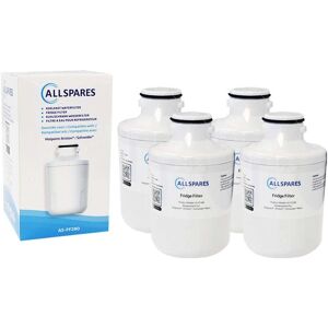 Filtros De Agua Allspares 4 Unidades) Para Refrigeradores Americanos (lado A Lado), Compatibles Con Wpro 482000091353 / C00300448 Filtros De Agua Allspares 4 Unidades) Para Refrigeradores Americanos (lado A Lado), Compatibles Con Wpro 482000091353 / C00300448