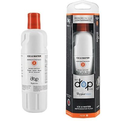OEM Filtro De Agua De Repuesto, Compatible Con Everydrop By, Compatible Con Whirlpool 2-crezuo OEM Filtro De Agua De Repuesto, Compatible Con Everydrop By, Compatible Con Whirlpool 2-crezuo