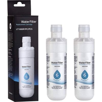OEM Filtro De Agua Para Refrigerador Adq747935, Compatible Con Lt1000p/pc/pcs, Mdj64844601, Paquete De 2 OEM Filtro De Agua Para Refrigerador Adq747935, Compatible Con Lt1000p/pc/pcs, Mdj64844601, Paquete De 2