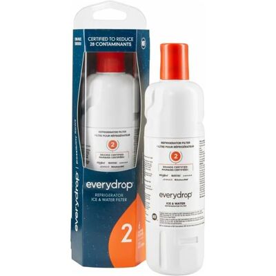 OEM Filtro De Agua Y Hielo Everydrop De Whirlpool Para Refrigerador 2, Edr2rxd1, Paquete Individual OEM Filtro De Agua Y Hielo Everydrop De Whirlpool Para Refrigerador 2, Edr2rxd1, Paquete Individual