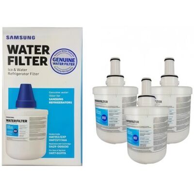 OEM Paquete De 3 Filtros De Agua Blancos De Alto Rendimiento Compatibles Con Refrigeradores Samsung Da29-00003g -ulisem OEM Paquete De 3 Filtros De Agua Blancos De Alto Rendimiento Compatibles Con Refrigeradores Samsung Da29-00003g -ulisem