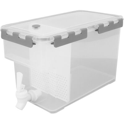 OEM Jarra De Agua Fría De Gran Capacidad Con Grifo Y Filtro, Fabricada En Plástico Apto Para Uso Alimentario, Para Frigorífico. OEM Jarra De Agua Fría De Gran Capacidad Con Grifo Y Filtro, Fabricada En Plástico Apto Para Uso Alimentario, Para Frigorífico.