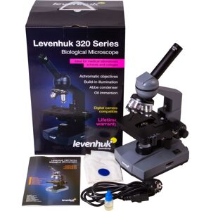 Microscopio Monocular Biológico Levenhuk 320 Base Microscopio Monocular Biológico Levenhuk 320 Base