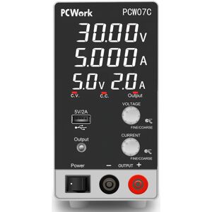AVIMAC Fuente Alimentacion Digital Laboratorio 0-30vdc 0-5amp Pcwork Pcw07c AVIMAC Fuente Alimentacion Digital Laboratorio 0-30vdc 0-5amp Pcwork Pcw07c