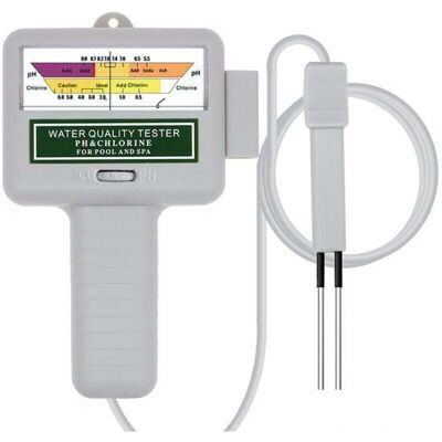 OEM Analizador De Calidad Del Agua, Monitor Digital Portátil, Medidor De Ph Y Cloro Para Piscinas (blanco) OEM Analizador De Calidad Del Agua, Monitor Digital Portátil, Medidor De Ph Y Cloro Para Piscinas (blanco)