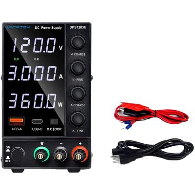 OEM Fuente De Alimentación De Sobremesa Para Laboratorio, Voltaje Ajustable, Diseño Compacto, Protección Contra Sobrecorriente (ocp) 120v 3a OEM Fuente De Alimentación De Sobremesa Para Laboratorio, Voltaje Ajustable, Diseño Compacto, Protección Contra Sobrecorriente (ocp) 120v 3a