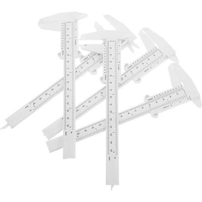 OEM 5 Piezas De Calibrador Deslizante De Plástico, Herramienta De Medición Para Estudiantes, Ligero, Para Laboratorio, Carpintería, Mini Calibrador Multifuncional Portátil, Fácil De Usar Y De Diseño Preci OEM 5 Piezas De Calibrador Deslizante De Plástico, Herramienta De Medición Para Estudiantes, Ligero, Para Laboratorio, Carpintería, Mini Calibrador Multifuncional Portátil, Fácil De Usar Y De Diseño Preci