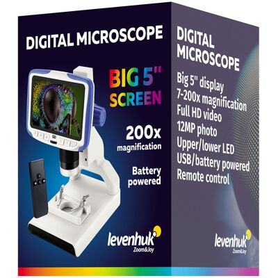 Microscopio Digital Levenhuk Rainbow Dm500 Lcd Microscopio Digital Levenhuk Rainbow Dm500 Lcd